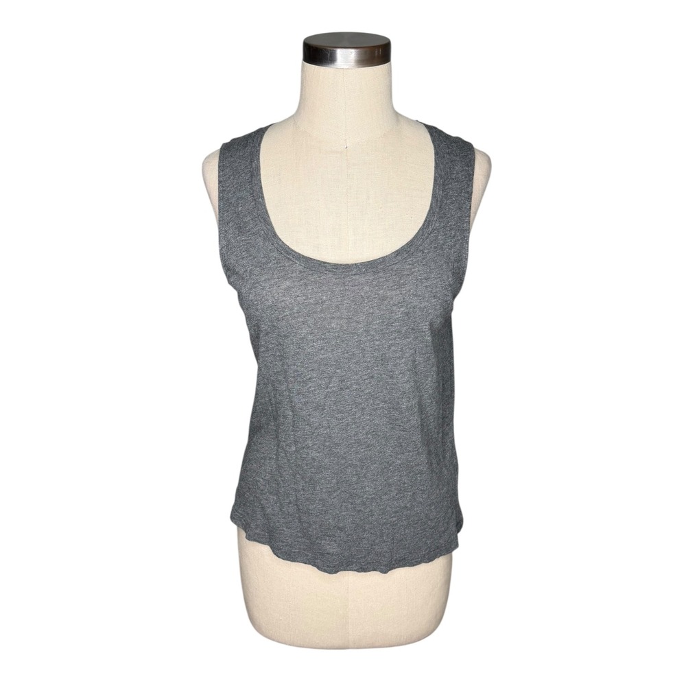 AMERICAN VINTAGE Gray Tank Top Grey Scoop Neck Basic Women's‎ Size Small
